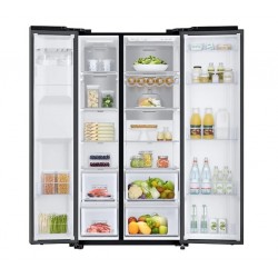 Samsung RS68N8241B1 side-by-side refrigerator Freestanding Black 617 L A++ 