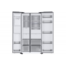 Samsung RS68A8840S9 side-by-side refrigerator Freestanding 634 L F Silver 