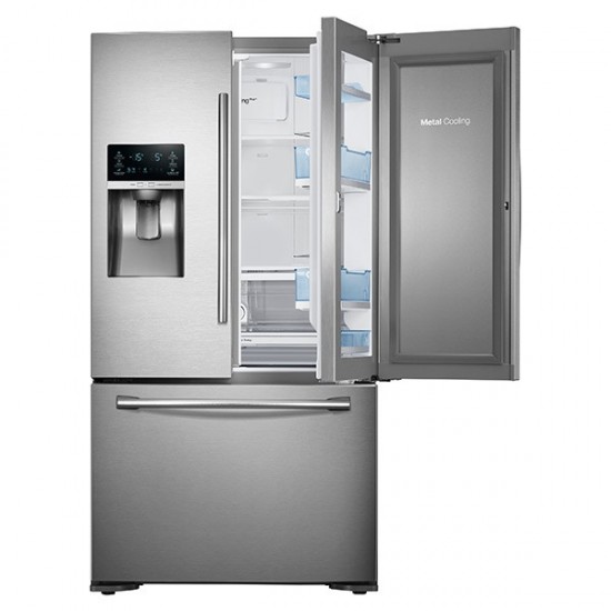 Samsung RF23HTEDBSR nevera puerta lado a lado Integrado/Independiente Acero inoxidable 637 L A+