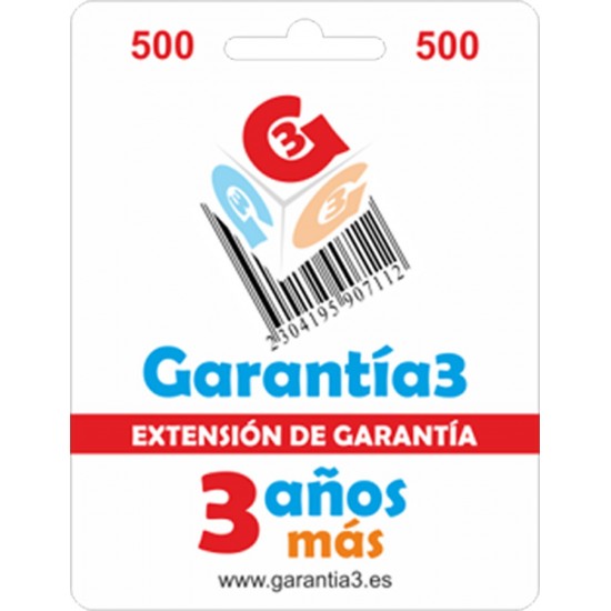 Extensión Garantía Hasta 500€