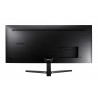 Samsung S34J550WQU 86,6 cm (34.1") 3440 x 1440 Pixeles UltraWide Quad HD LED Negro