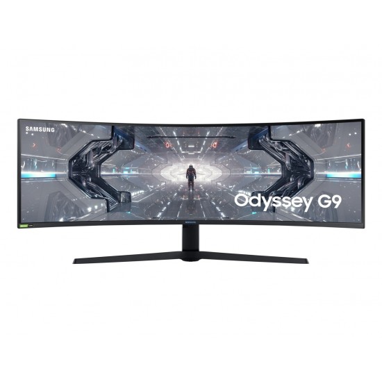 Samsung Odyssey C49G93TSSU 124,5 cm (49") 5120 x 1440 Pixeles 5K Ultra HD QLED Negro, Blanco Samsung Odyssey C49G93TSSU 124,5 cm (49") 5120 x 1440 Pixeles 5K Ultra HD QLED Negro, Blanco