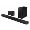 Samsung Cinematic Q-series soundbar HW-Q950T sistema de cine en casa Negro Samsung Cinematic Q-series soundbar HW-Q950T sistema de cine en casa Negro